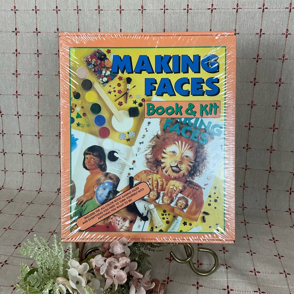 Making Faces & Kit By Jacqueline Russon Face Painting Set & Instructions New